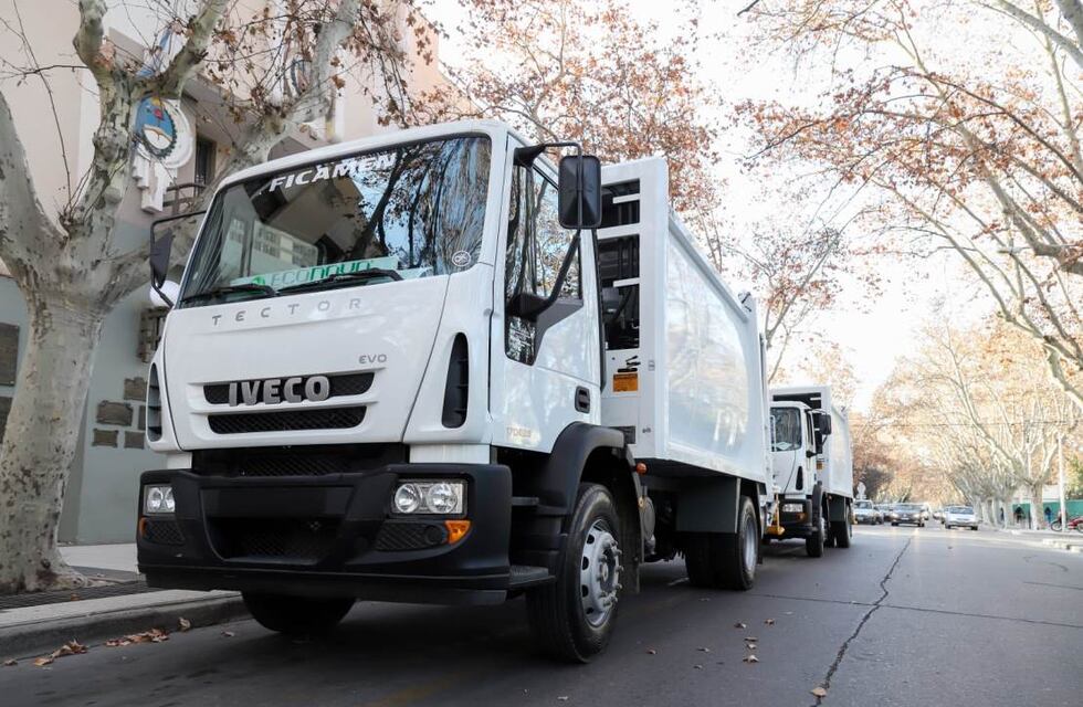 La comuna incorporó mas camiones para la recolección de residuos