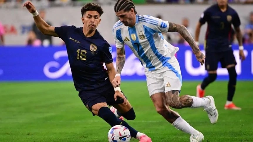 Por los cuartos de final, la Selección Argenitna se mide con Ecuador. / Gentileza.