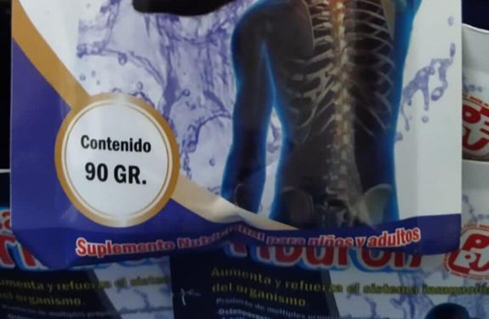 El Municipio prohíbe la venta de Cartílago de Tiburón reforzado con Sacha Inchi