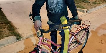 Ladrón de bicicletas nuevamente detenido