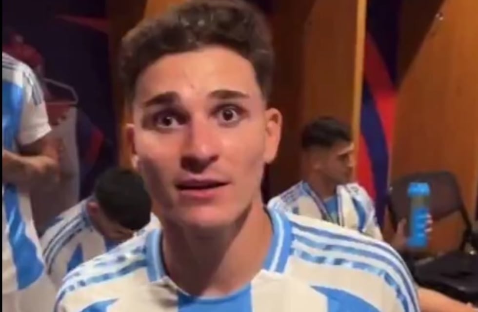 Acuña chicaneó a Julián Álvarez con su novia y la reacción del cordobés se viralizó en redes