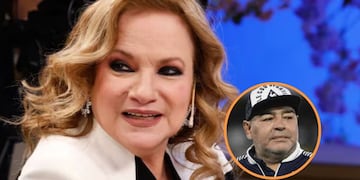 El incómodo momento de Lucía Galán cuando Mirtha Legrand le preguntó por su romance con Maradona: “Alguien especial”