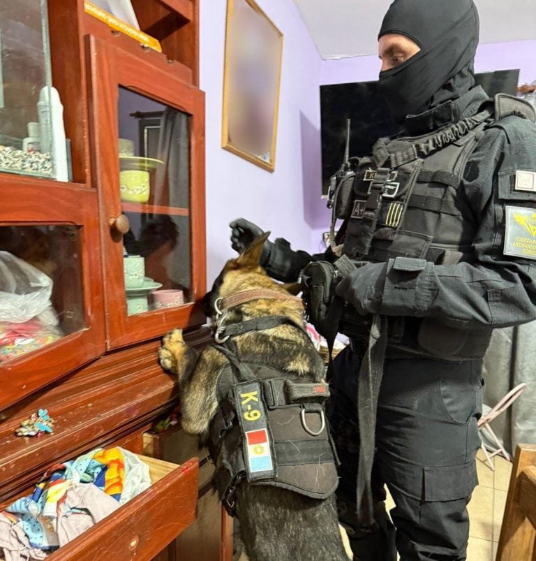 Los allanamientos en la ciudad de Córdoba.