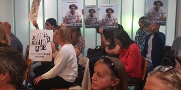 El juicio por el crimen de Blas Correas continúa en Tribunales II. (Ramiro Pereyra / La Voz)