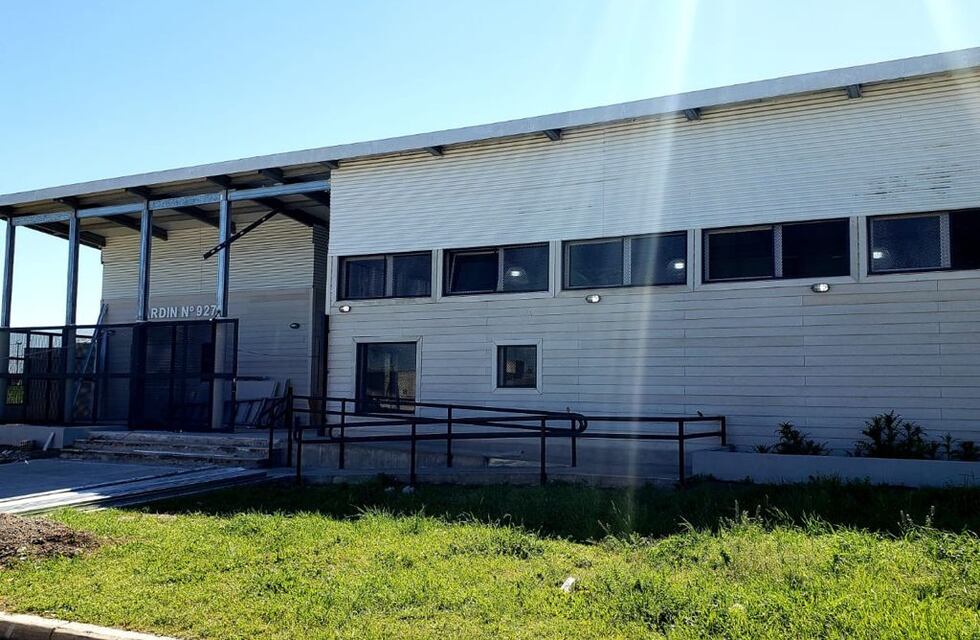 Construcción en Tandil: así avanza la obra en el jardín 927 del barrio La Movediza