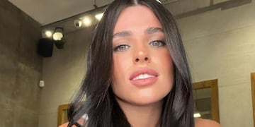 Valentina Cervantes y su hijo Benjamín causaron sensación en la cancha de River y el tierno momento se viralizó
