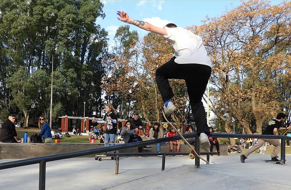 Punta Alta: torneo de Skate en el parque Sarmiento