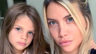 Francesca Icardi, la hija de Wanda Nara, la rompió con su primer video en Instagram.