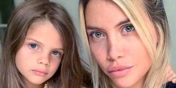 Francesca Icardi, la hija de Wanda Nara, la rompió con su primer video en Instagram.