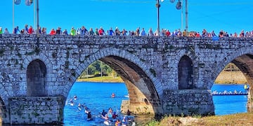 Roberto "tito" Palacios debutó en el máster de “Canoe Marathon World Championships Ponte de Lima 2022”