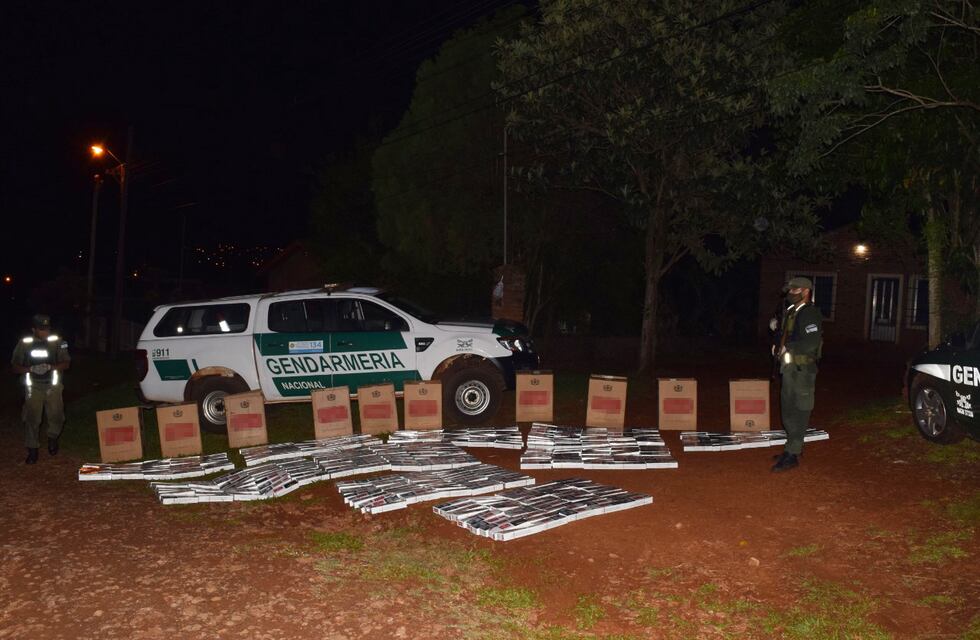 Secuestran en una vivienda de Oberá  5.000 atados de cigarrillos sin el aval legal