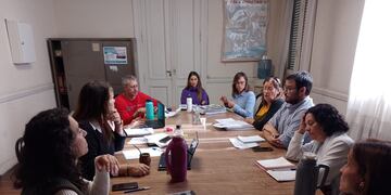 Comisión de Becas: reunión con directivos de Cresta, Institutos de Formación Superior y el Conservatorio de Música