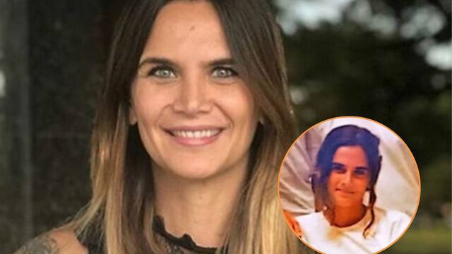 Así era Amalia Granata a los 13 años.