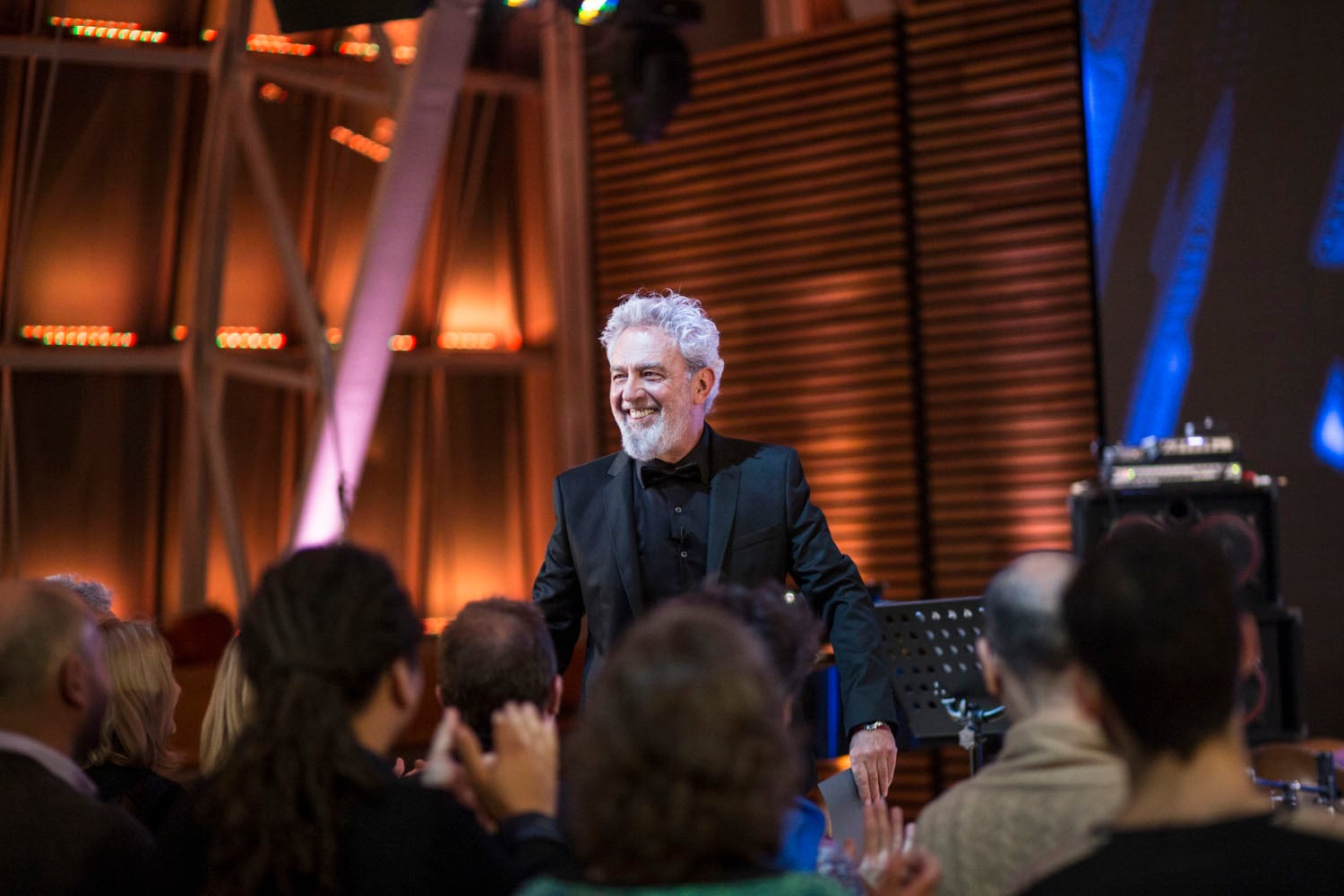 Lalo Mir reconoció el trabajo y crecimiento de Euge Quevedo. (Télam).