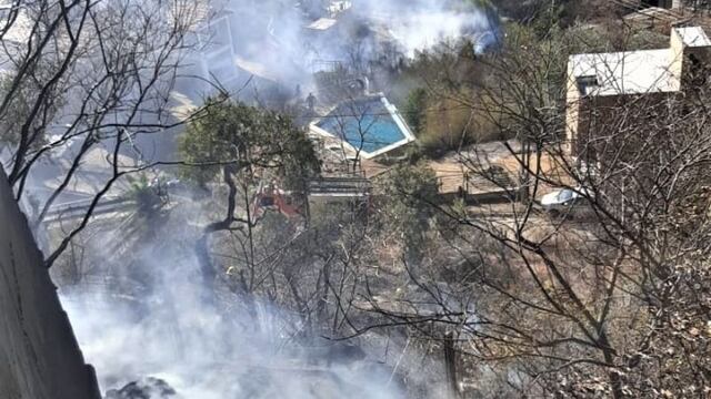 Incendio forestal zona "El Diquecito"
