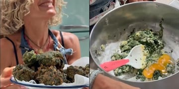 Buñuelos de espinaca de Maru Botana