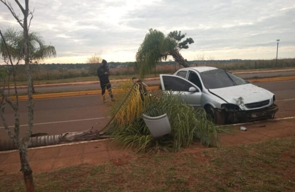 Posadas: accidente vial en el Acceso Oeste