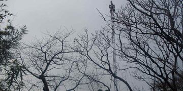 El cuerpo se encontró a metros del pie de una antena en el interior de Córdoba. (La Voz)