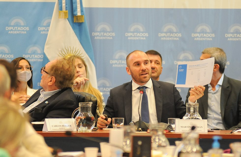 Martín Guzmán admitió un “error de cálculo” en la inflación al presentar el Presupuesto 2022 ante el Congreso
