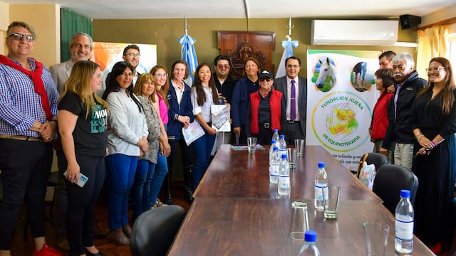 Concejales de San Salvador de Jujuy recibieron a organizadores y participantes del "Primer encuentro de Deporte Ecuestre Adaptado Jujuy 2023".