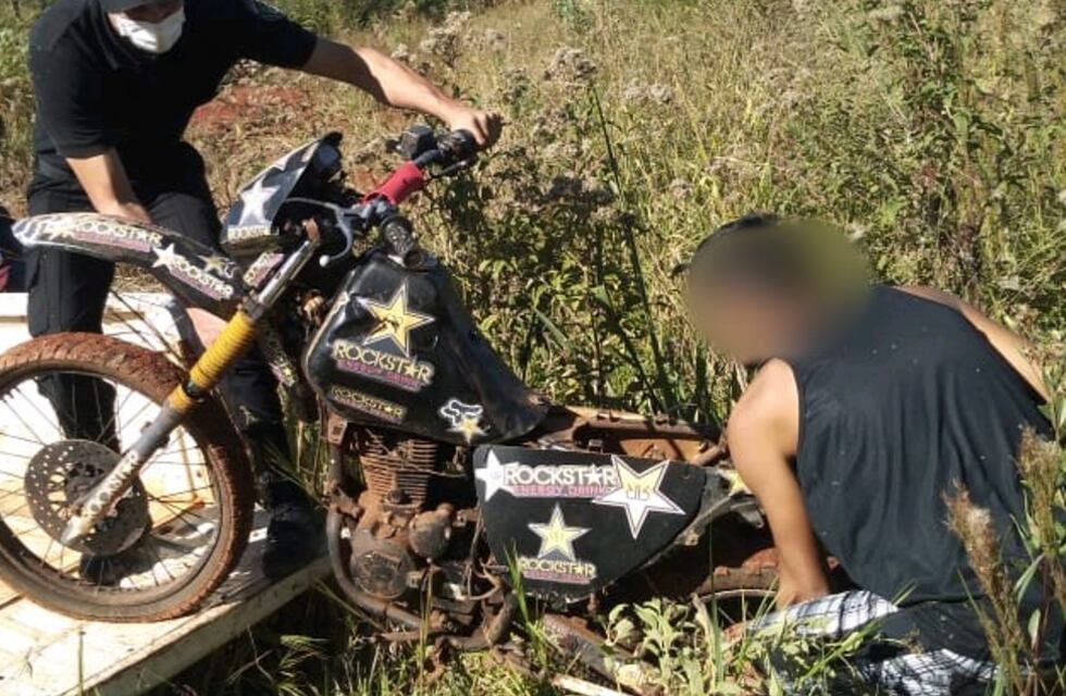 Aristóbulo del Valle: recuperaron una motocicleta que había sido robada