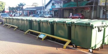 Eldorado: nuevos contenedores de residuos