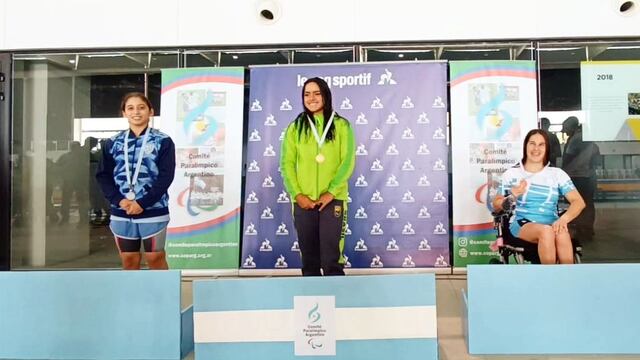 Elizabeth Noriega nadadora paralímpica Selección Argentina Arroyito