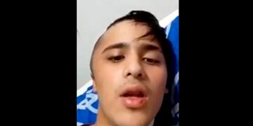 Ezequiel, joven que cayó en el túnel de Plaza España, dio un mensaje desde el hospital (captura de video)