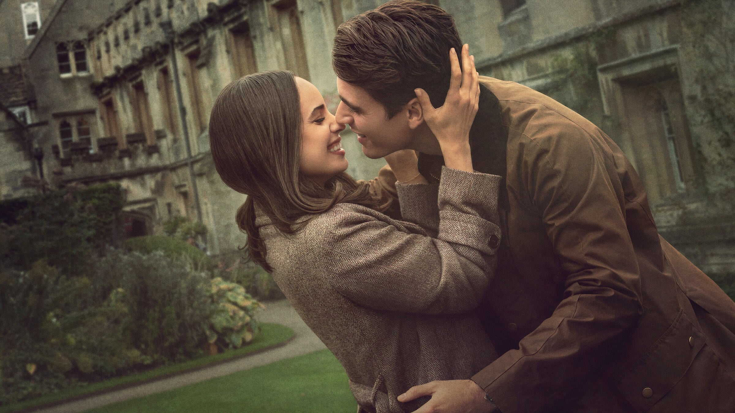 Protagonistas de "Mi año en Oxford".