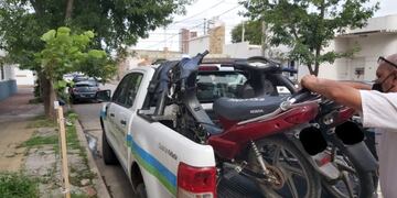 Retuvieron motos en operativos viales