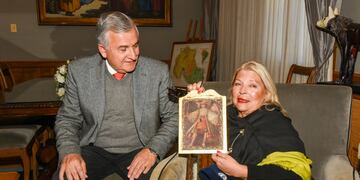 El dirigente radical su "aprecio" por la creadora de la Coalición Cívica.