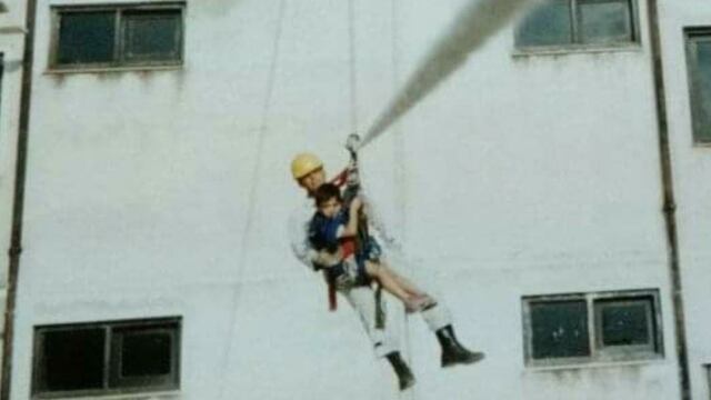 Ambos se desempeñan en el cuartel de Bomberos Voluntarios de la localidad.