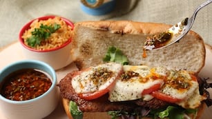 Sándwich argentino.