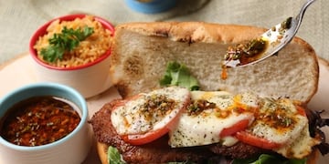 Sándwich argentino.