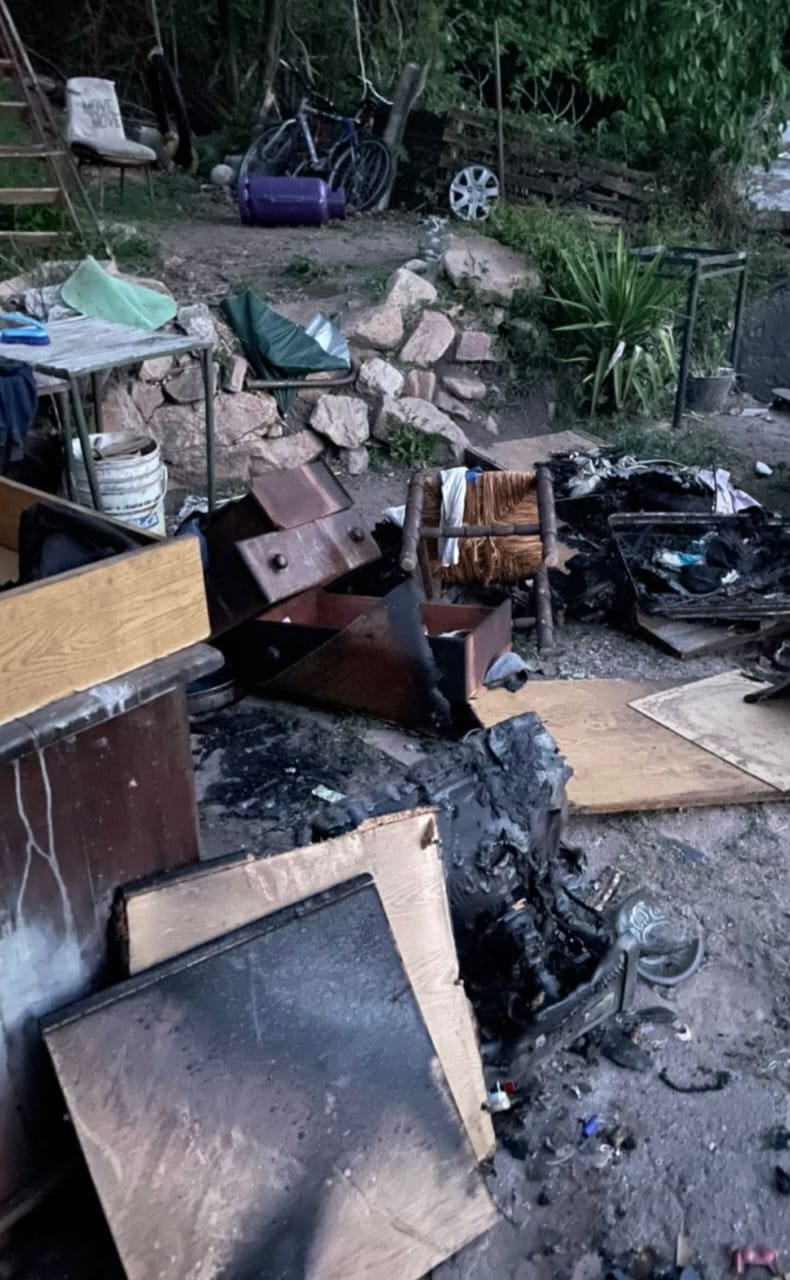 Una familia de Villa Carlos Paz lo perdió todo en un incendio y pide colaboración