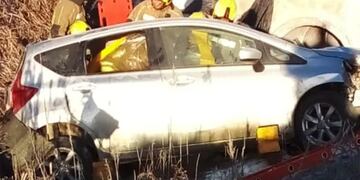 Pérez: otro siniestro vial en la curva de la muerte