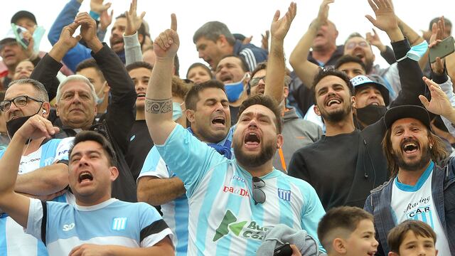 Racing le ganó a Gimnasia (CdU), 1-0 con gol de Fernández, y es finalista del Federal A. Foto: Javier Ferreyra / La Voz