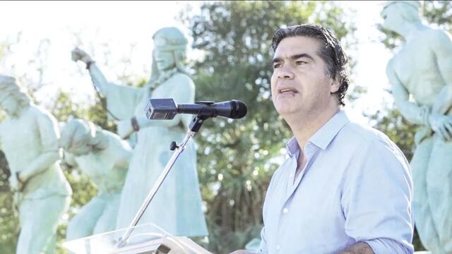 Jorge Capitanich, gobernador de la provincia del Chaco repudió el atentado a Cristina Kirchner.