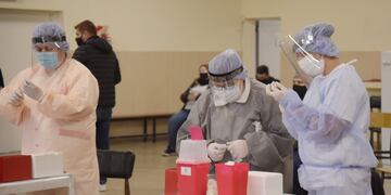 Vacunación en Arroyito contra el Covid-19