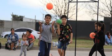 Plaza Deportiva llega a distintos barrios de Rafaela