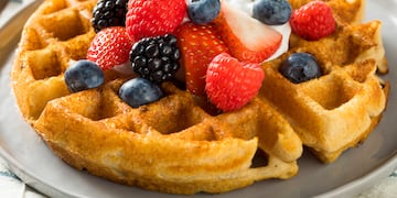 Cómo hacer waffles saciantes y nutritivos.