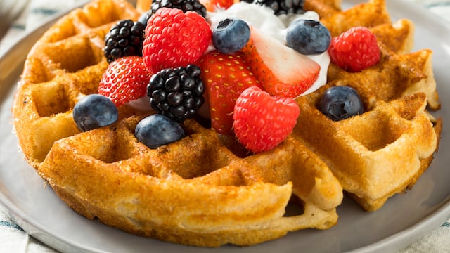 Cómo hacer waffles saciantes y nutritivos.