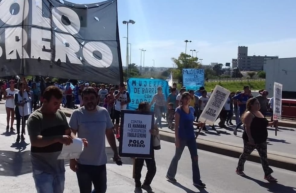 Marcha del Polo Obrero de Córdoba al Patio Olmos, este martes