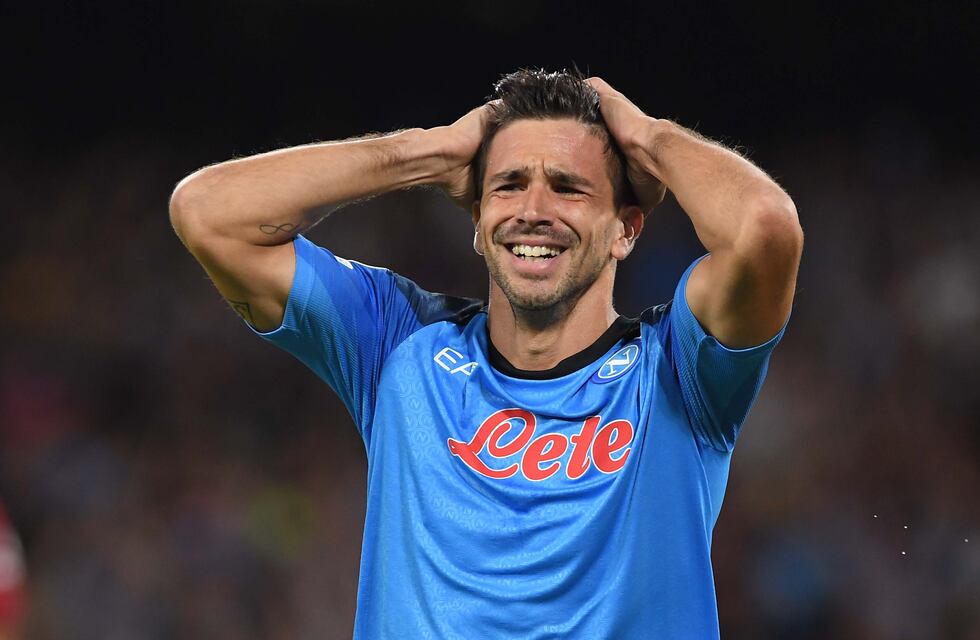 El gol y la emoción de Gio Simeone en la goleada del Napoli ante Liverpool