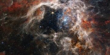 Nace una estrella en la nebulosa de la Tarántula