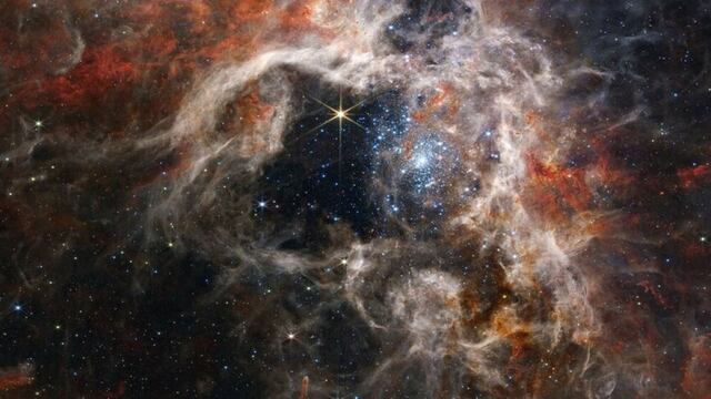 Nace una estrella en la nebulosa de la Tarántula