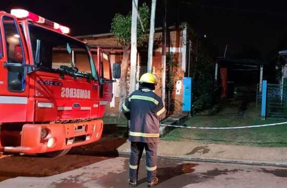 Noche trágica en Posadas: un incendio en una vivienda dejó como saldo a una persona fallecida