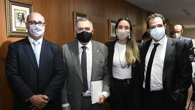 Osvaldo Jaldo se reunió con el nuevo defensor del pueblo, Julio Cobos