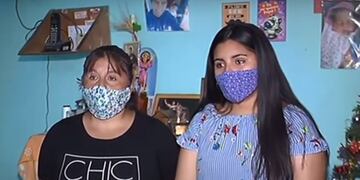 Rocío González Lescano y su mamá. (El Show del Lagarto)