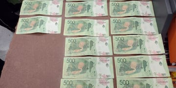 Se tragó los billetes falsos que intentaba pasar en un comercio de Córdoba. (Policía/ Imagen Ilustrativa)